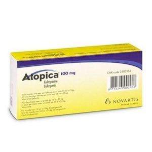 <p>ATOPICA PERRO 100mg 30 capsulas </p>