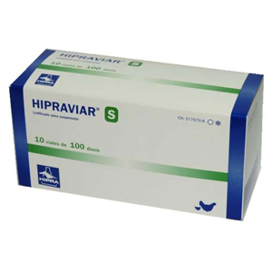 HIPRAVIAR-S 100 dosis x 10+dil