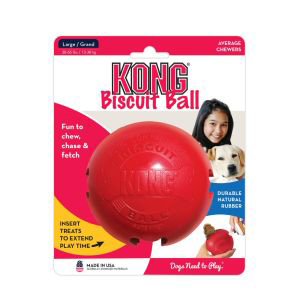 <p>KONG BISCUIT BALL TALLA L</p>