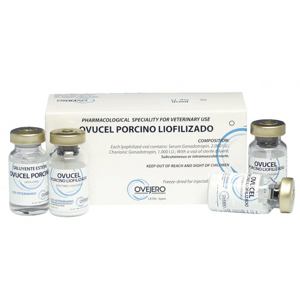 <p>OVUCEL porcino 5x5 dosis + dil solución inyectable</p>