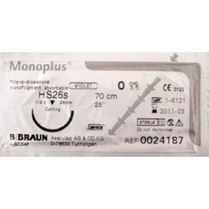 <p>MONOPLUS VIOLET 2/0 HS26S 70cm 12un</p>