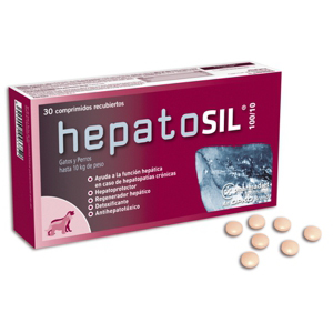<p>HEPATOSIL 100/10 PERRO-GATO -10kg 30cp</p>