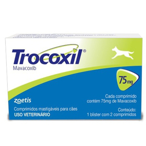 <p>TROCOXIL 75mg 2 COMPRIMIDOS MASTICABLE</p>