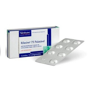 <p>RILEXINE 75 mg 14 COMPRIMIDOS MASTICABLE</p>