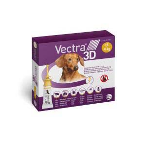 VECTRA 3D PERRO 1,5-4kg  3pip