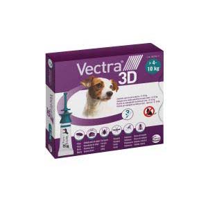 VECTRA 3D PERRO 4-10kg  3pip