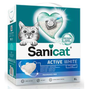 <p>SANICAT ACTIVE WHITE SIN PERFUME 6L</p>