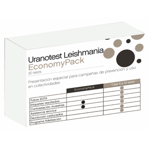 <p>URANOTEST LEISHMANIA ECONOMY PACK 30 TEST </p>