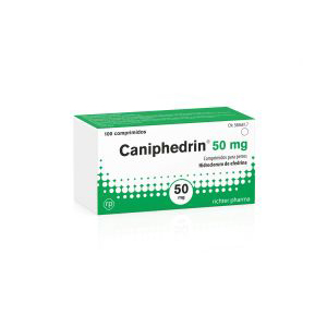 <p>CANIPHEDRIN 50mg 100 COMPRIMDIOS</p>