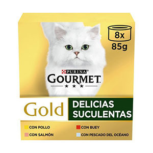 <p>GOURMET GOLD DELICIAS SUCULENTAS PACK SURTIDO 12x8x85g </p>